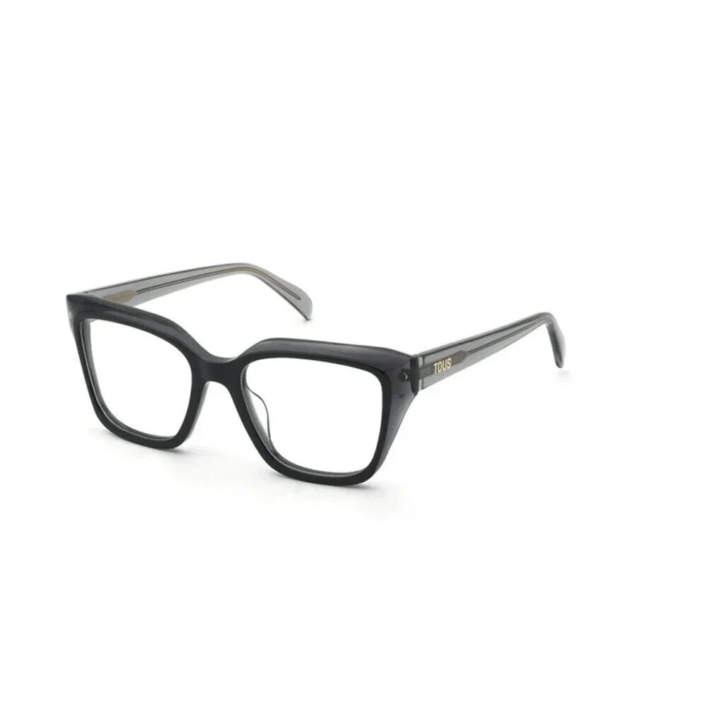 NWT Tous VTOD17-01AL Black Top+Grey 53mm Eyeglasses